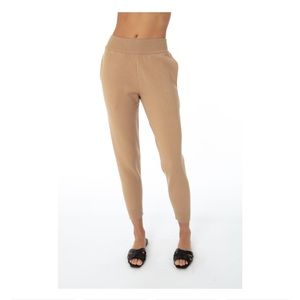 Camel Knit Joggers NWT